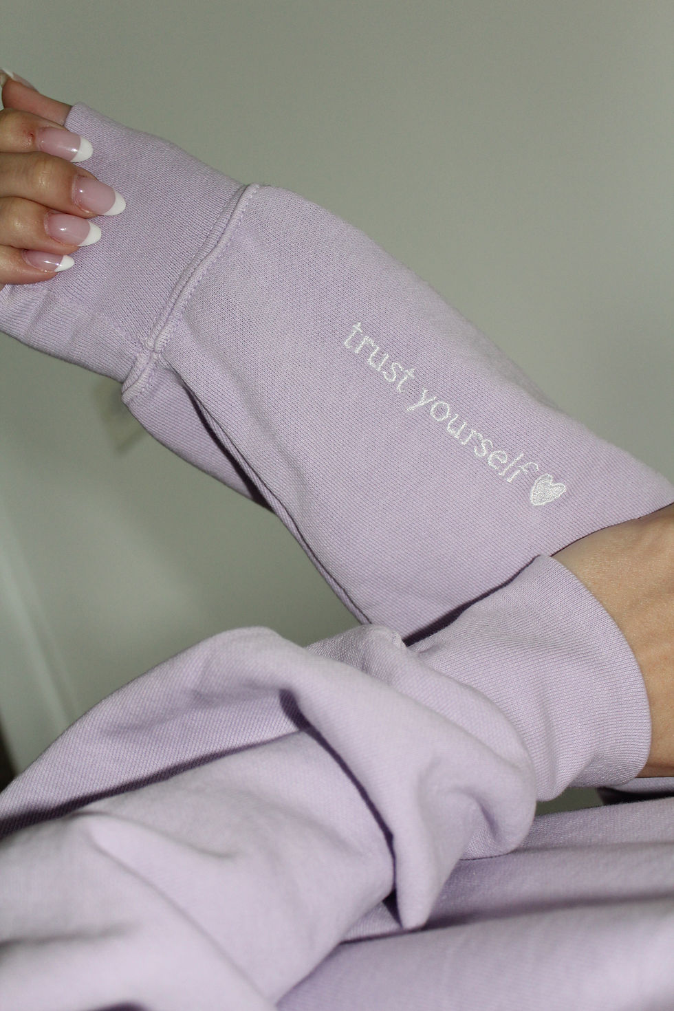 Thumbnail: Trust Yourself Embroidered Crewneck