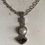 Thumbnail: Smoky Topaz and Pearl Sterling Silver Pendant and Chain