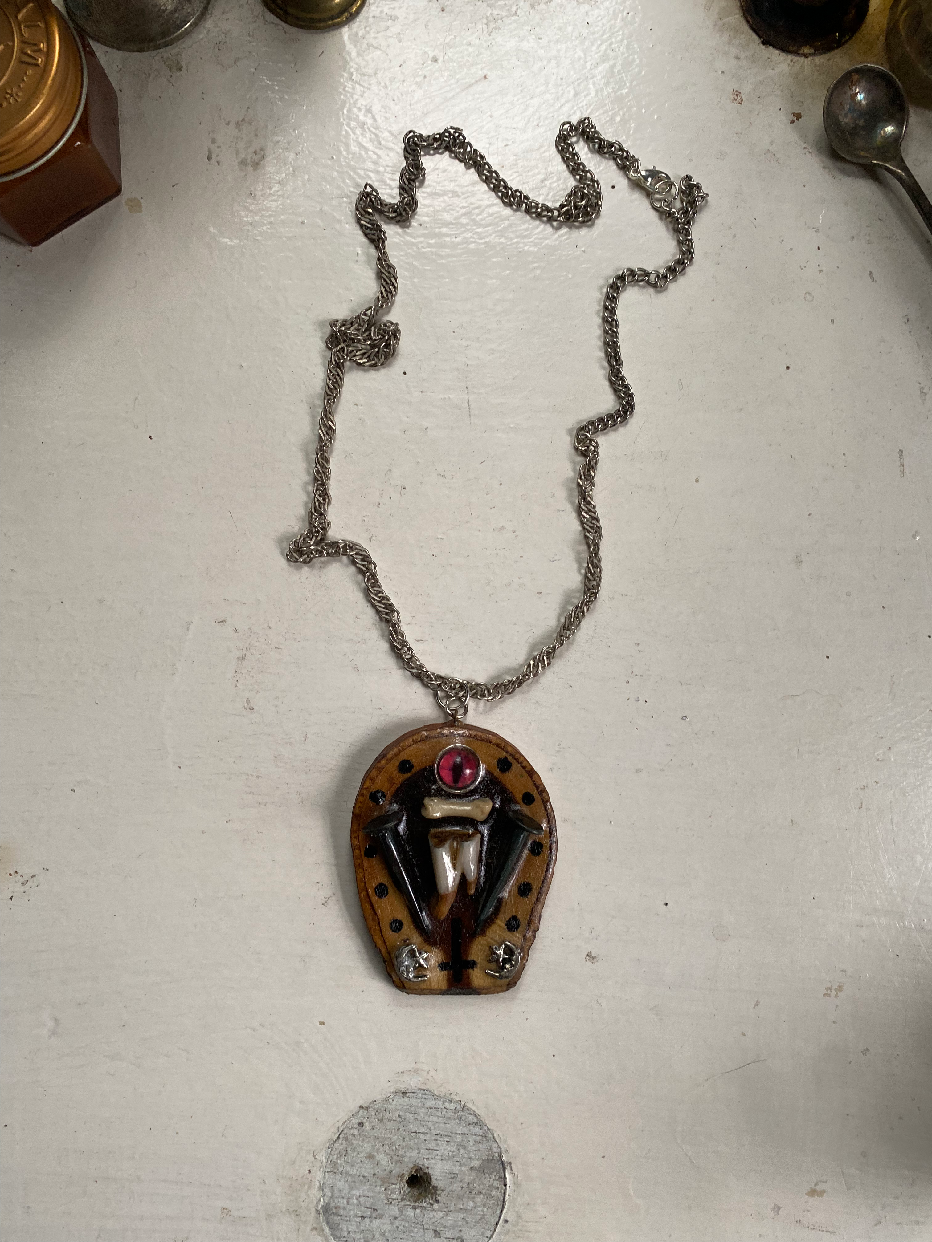Oddity Wooden Necklace