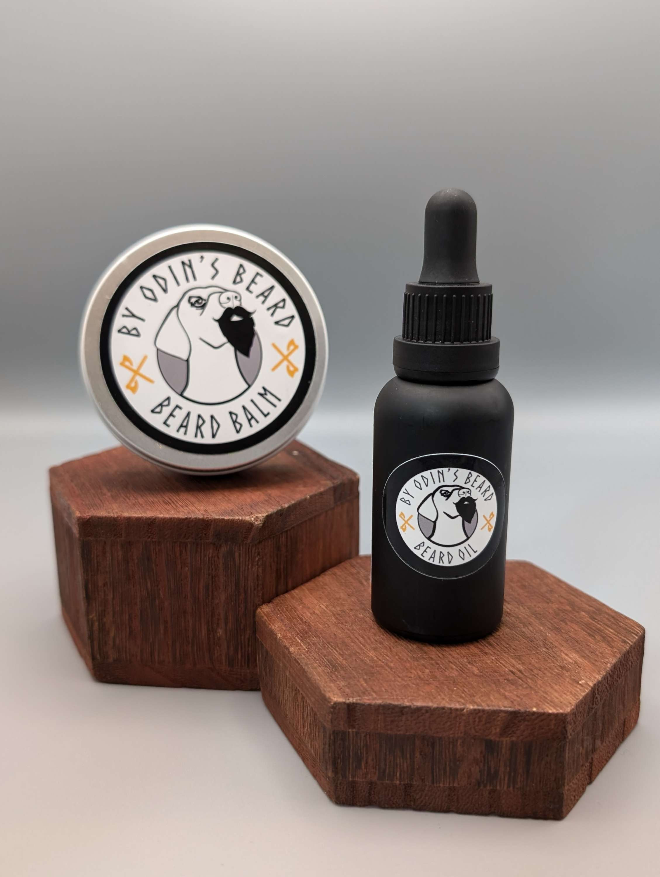 By Odin's Beard Beard Balm and Oil Set - White Label