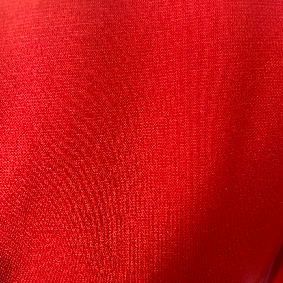 Thumbnail: Contempo Red Zip Up Jacket - Size 10