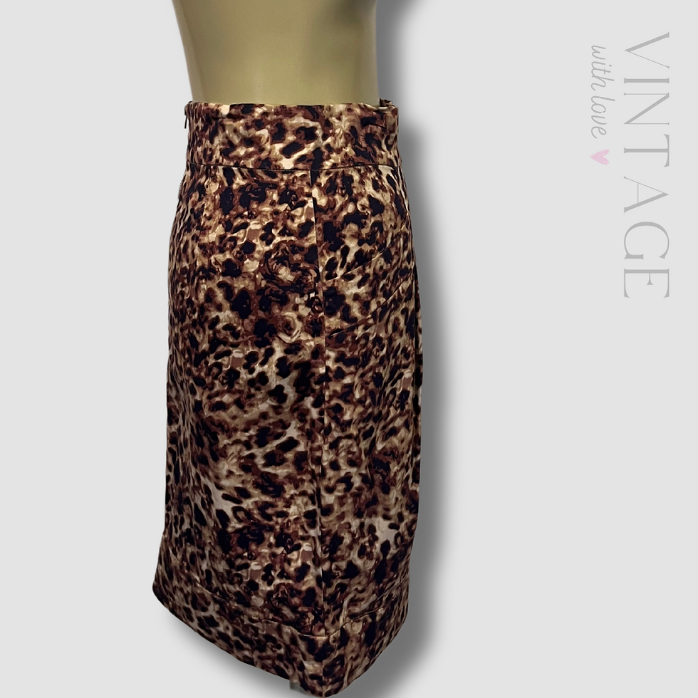 Thumbnail: Jo Borkett Mini Skirt - Size 34
