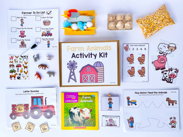Farm Animal Play + Books