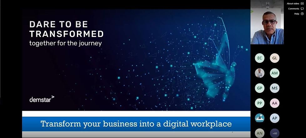 Demstar’s Journey to Digital Transformation