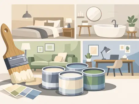 Best Interior Paint Finishes for Every Room