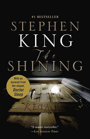 Cover art for The Shining by Stephen King.