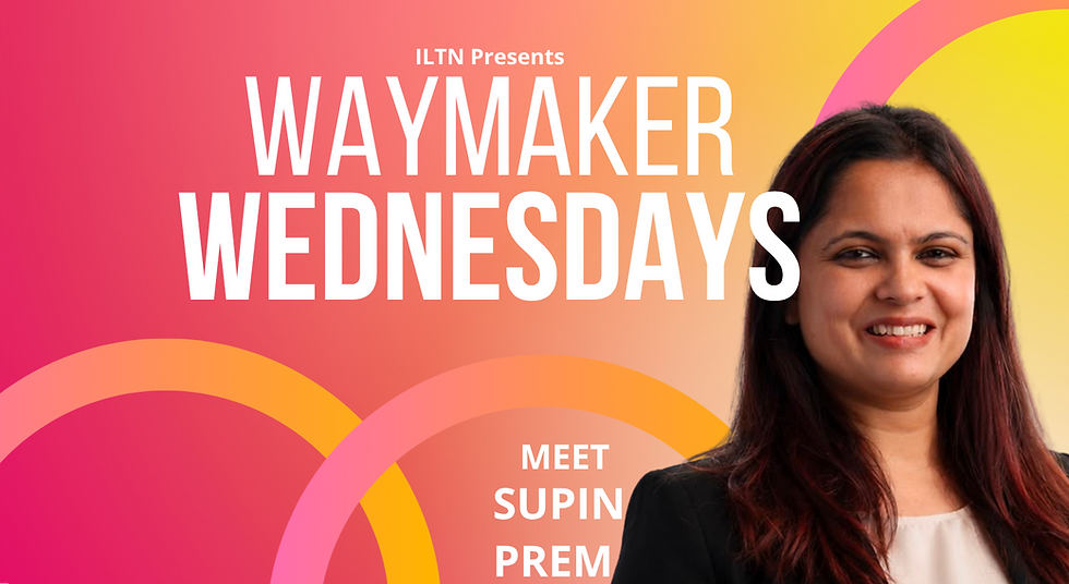 Waymaker Wednesday: Women in LegalTech – Meet Supin Prem