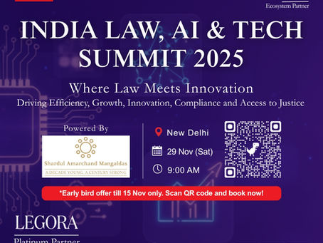 India Law, AI & Tech Summit 2025 | ILTNxOakBridge Publishing