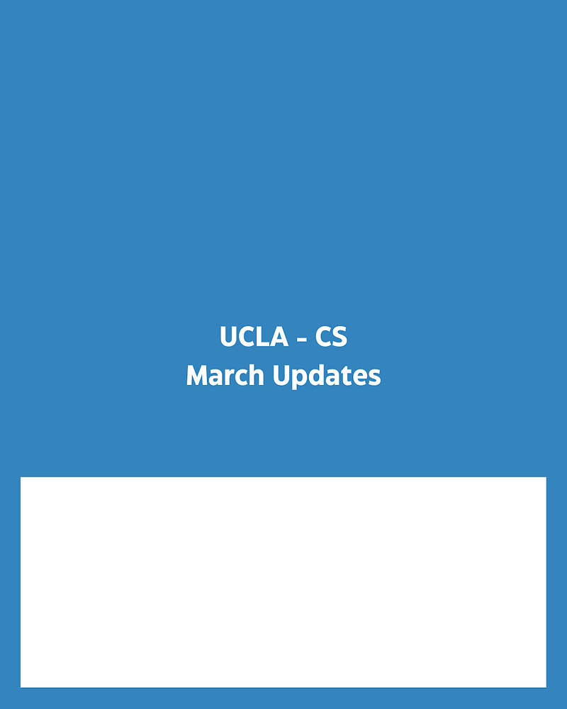 Final March Update March Updates