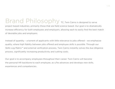 TwinCairns Style Guide Brand Philosophy