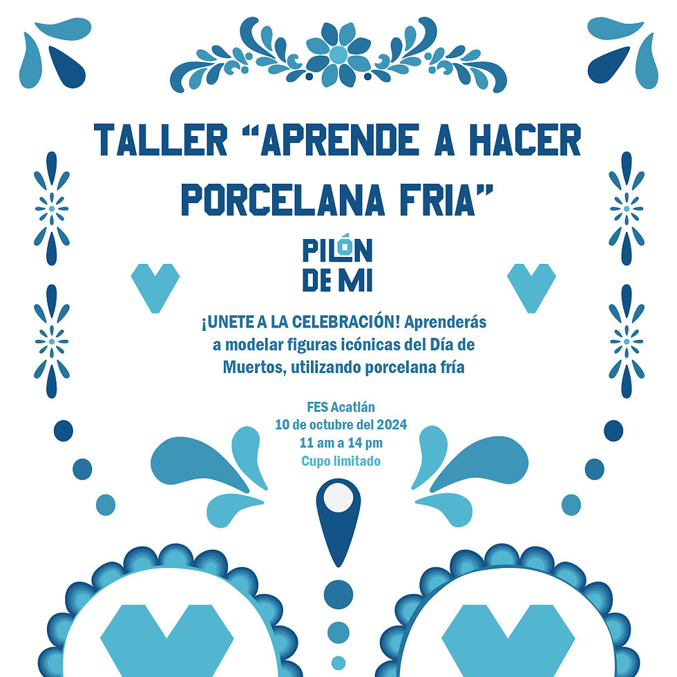 Primer Taller "APRENDE A HACER POCELANA FRÍA"
