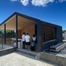 Proceso de vivienda realizada con steel frame