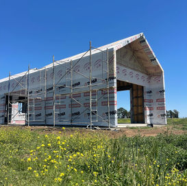 Proceso de vivienda realizada con steel frame