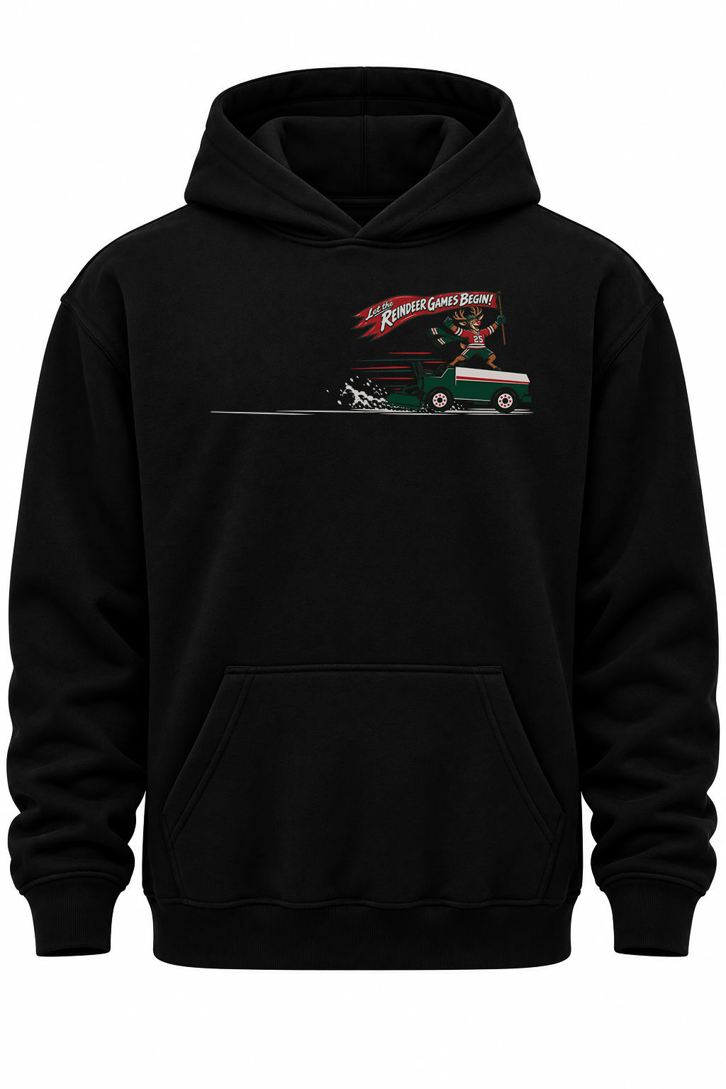 Let the Games Begin Holiday Hoodie