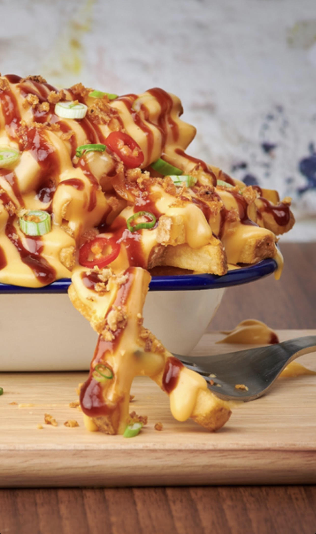 Arranged Food and Objects