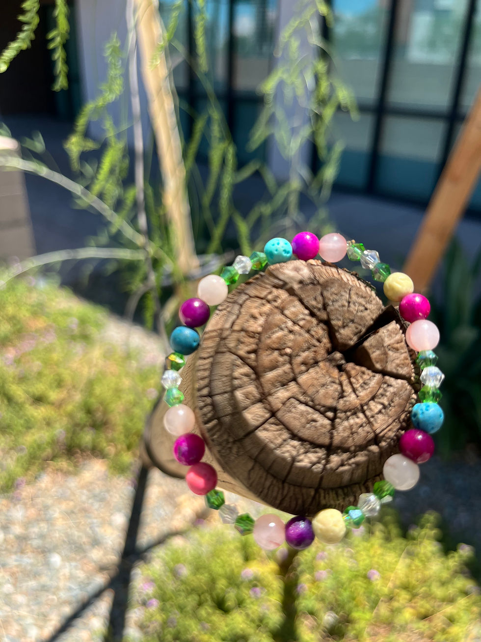 Thumbnail: Color Me Free Crystal Bracelet