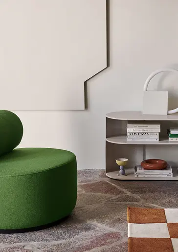 sinclair Fest, draai fauteuil, kvadrat, Plateau kast fest, fést amsterdam