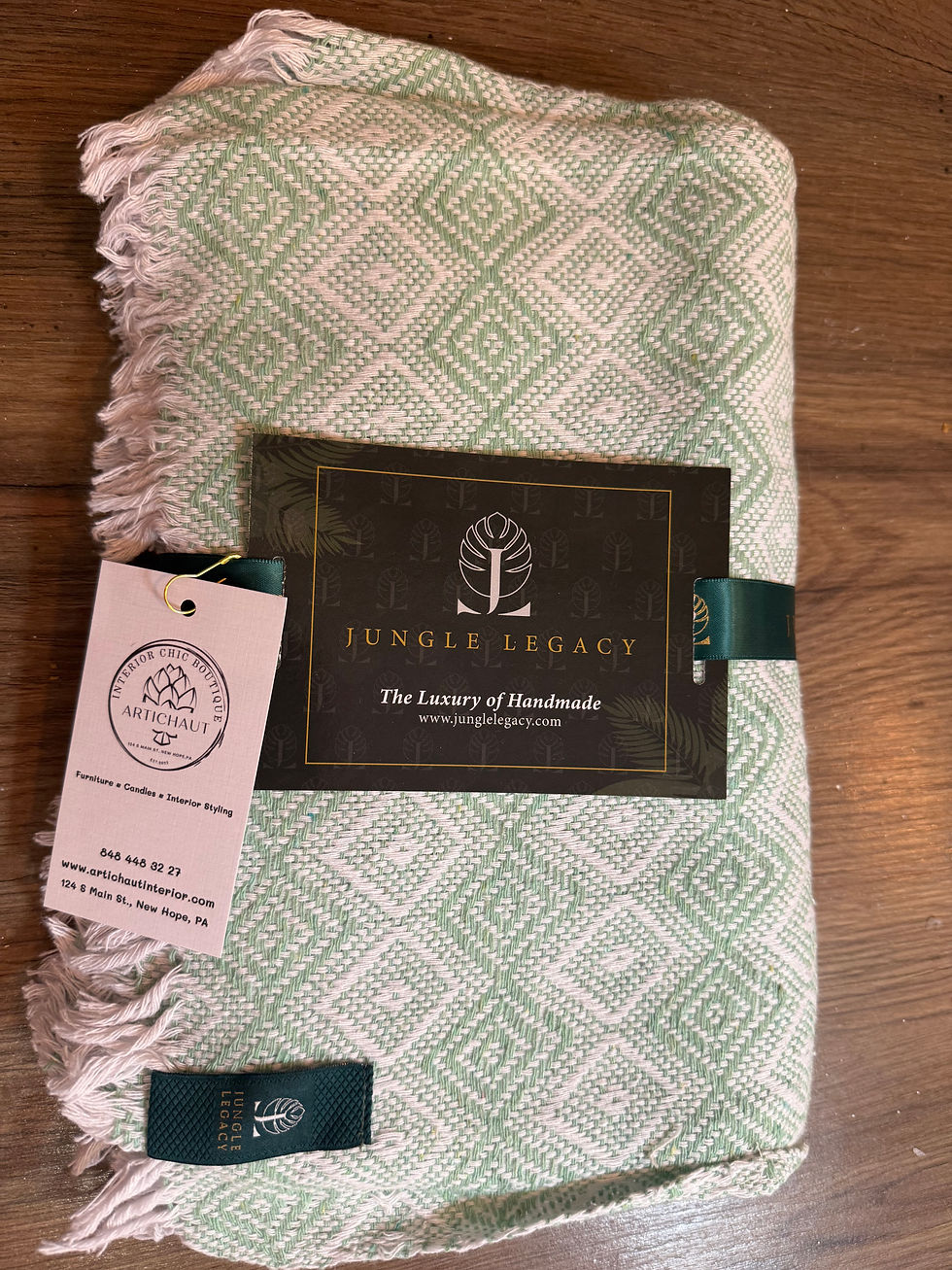 Thumbnail: Cotton blanket “Brisa Collection”