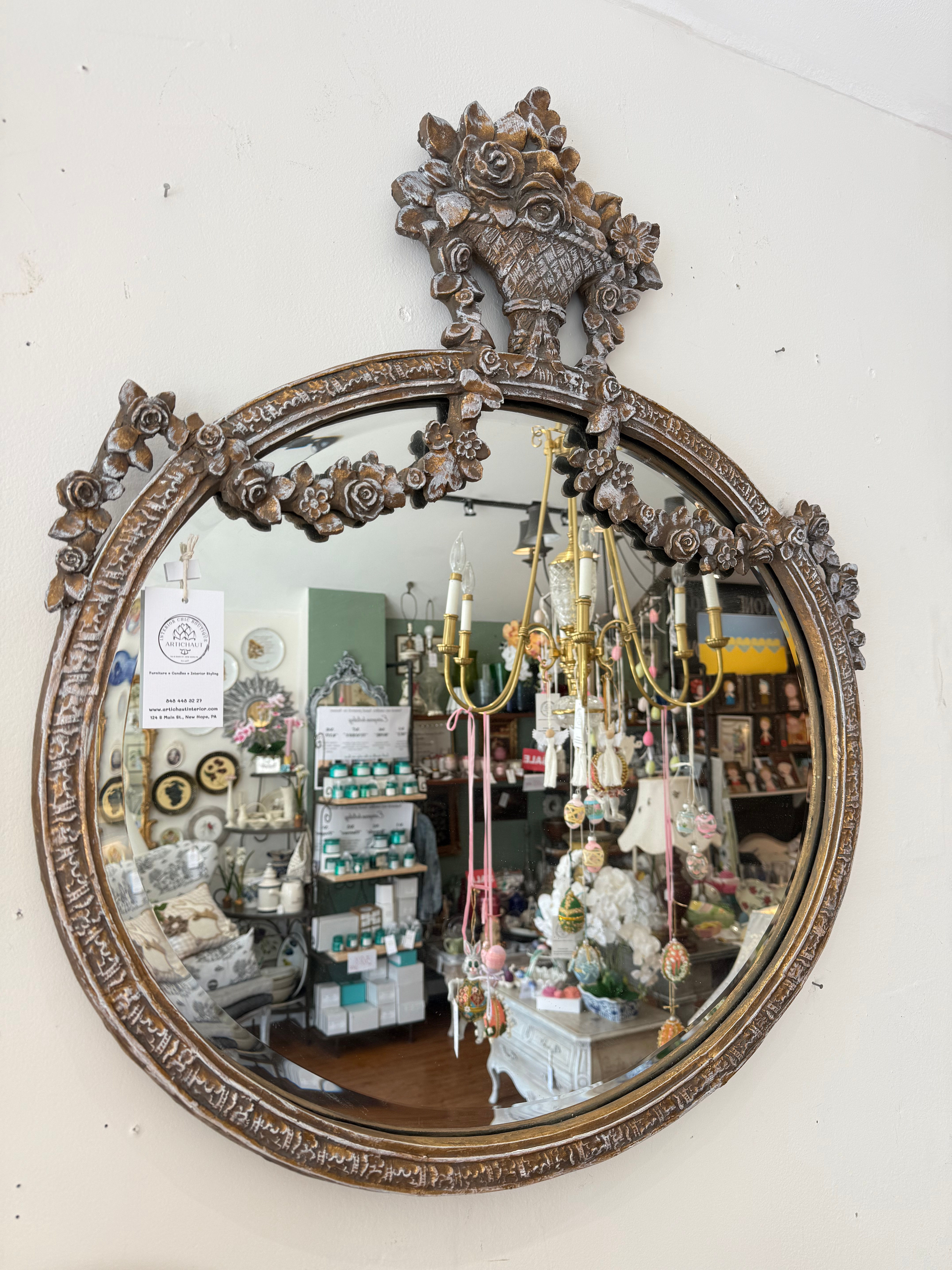 Hand Painted Mirror