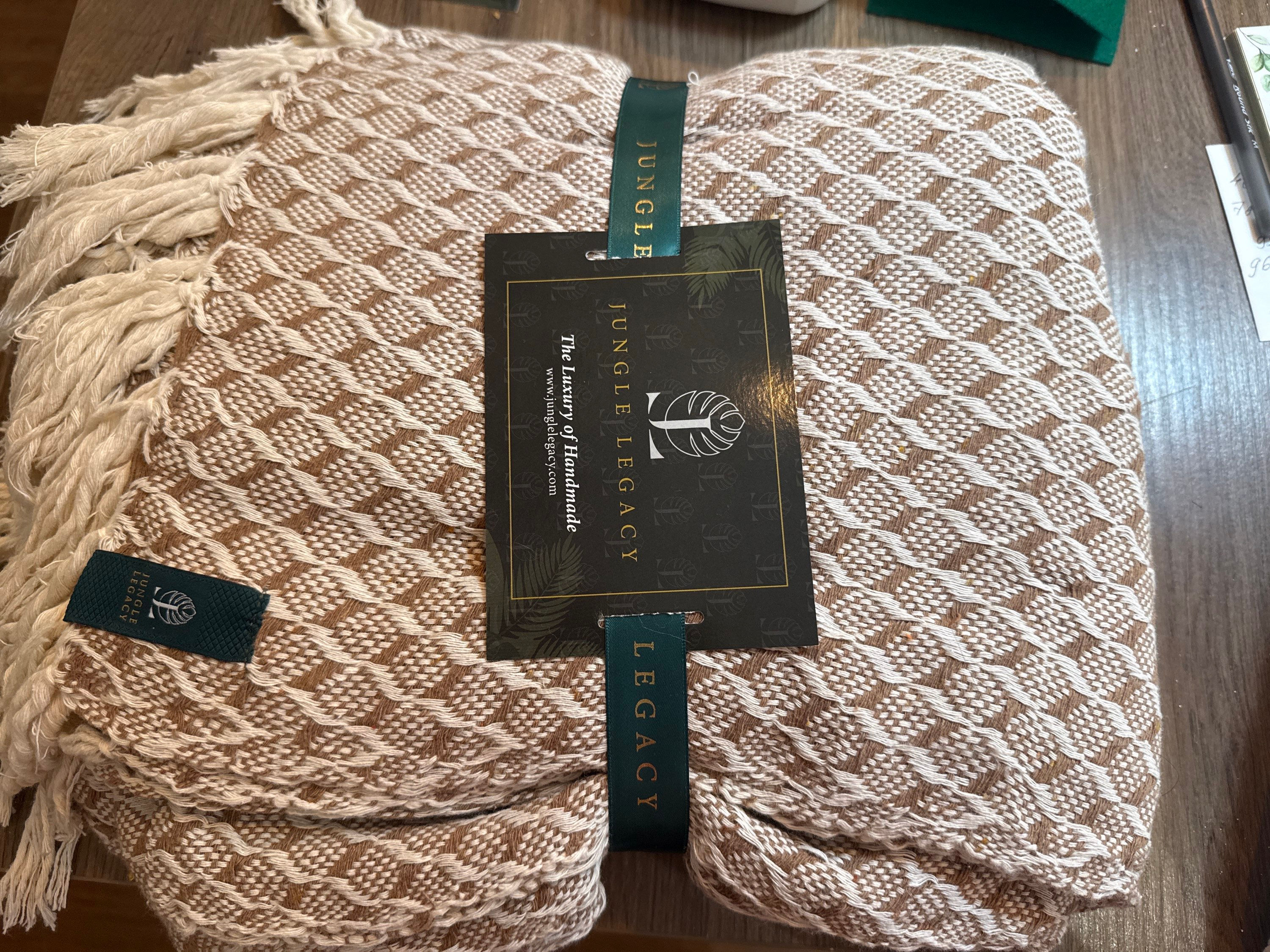 Cotton blanket “Tranquility Collection”