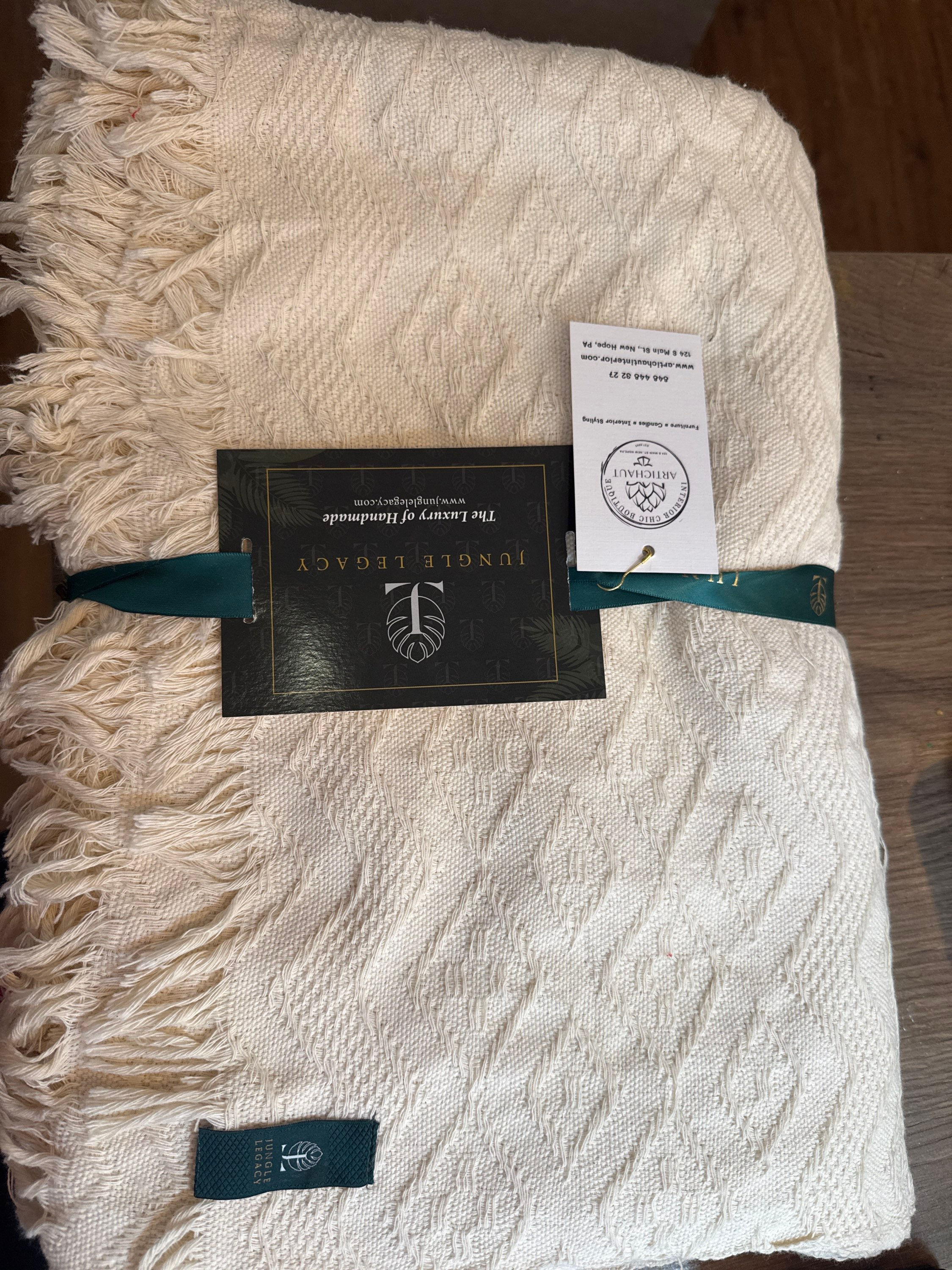 Cotton blanket “Calma Collection”