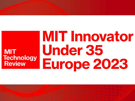 SOTIRIA Technology MD selected as MIT Innovator Under35 Europe