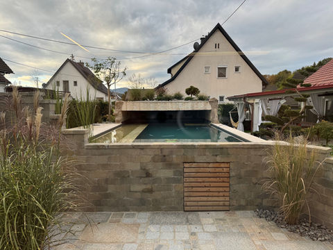 Gartengestaltung + Naturpool