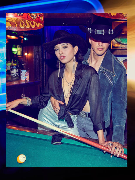 photographer Jeremy Shelby, stylist Barri Martin, hair & make up Cheryll Smith, models Clarissa & Alex Dallas TX