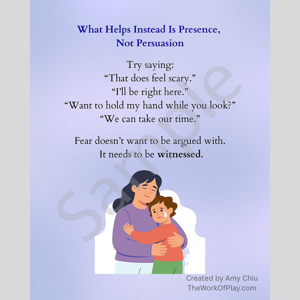 Thumbnail: Fear Is a Feeling, Not a Problem