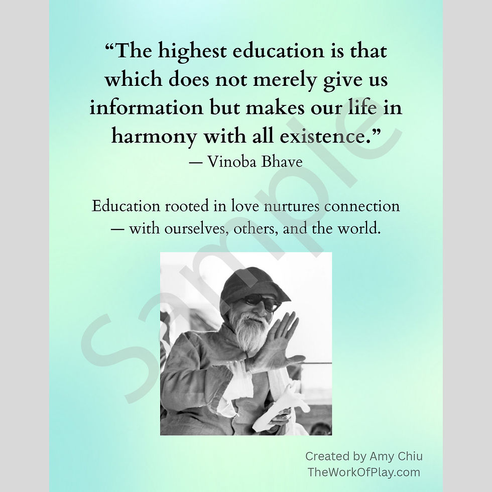 Thumbnail: Thoughts That Inspire a Slower Way of Teaching