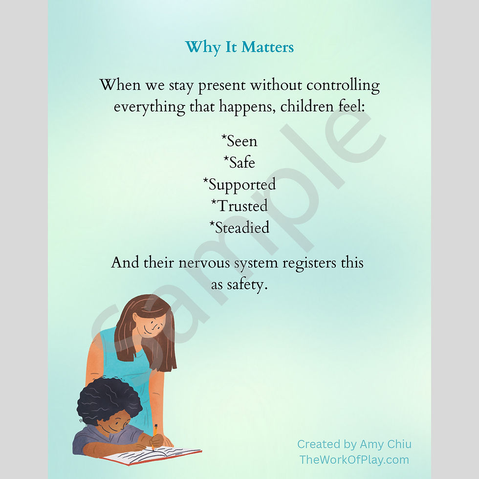 Thumbnail: The Power of Being With Children