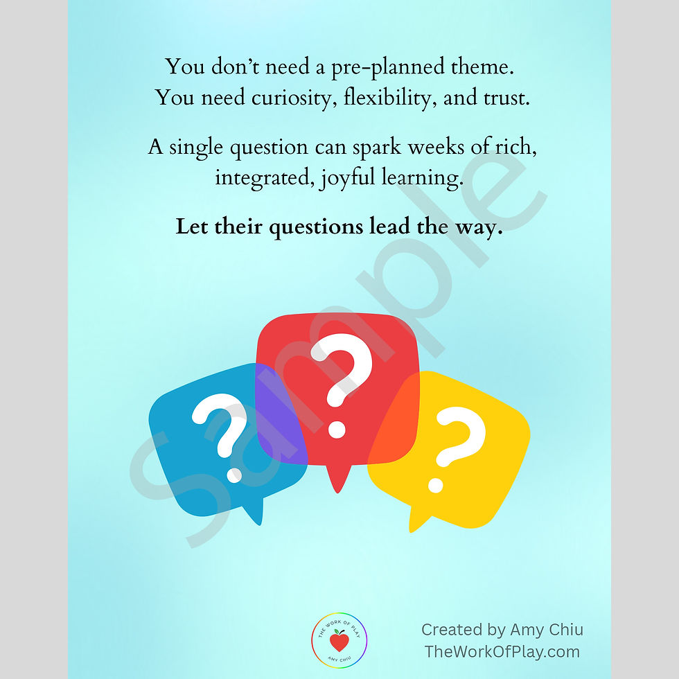 Thumbnail: How to Turn a Question Into Curriculum