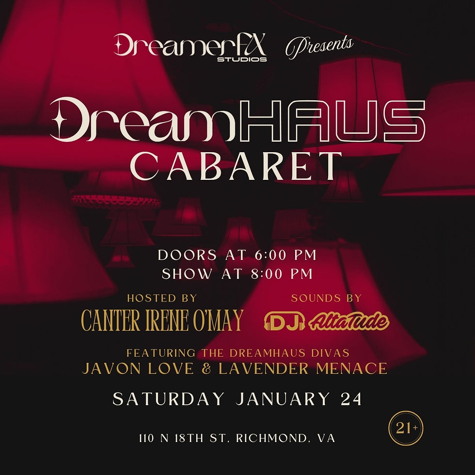 DreamHaus Cabaret 24/JAN