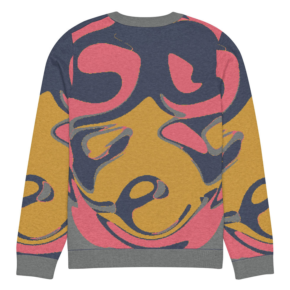 Thumbnail: Knitted crew neck sweater