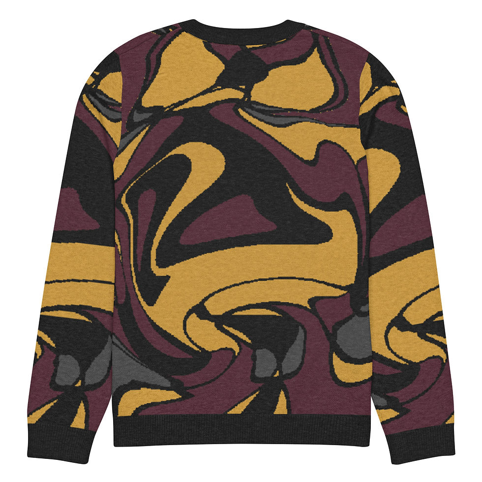Thumbnail: Knitted crew neck sweater