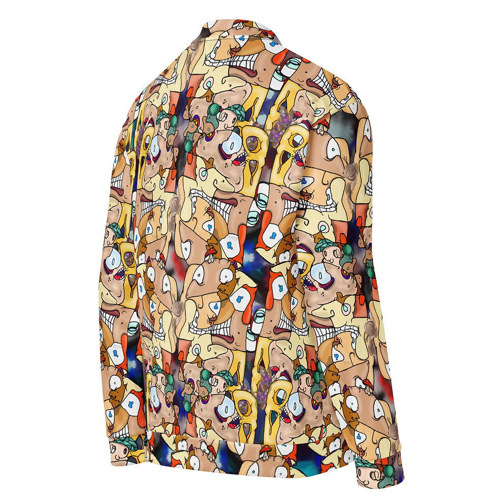 Thumbnail: Character Unisex Bomber Jacket
