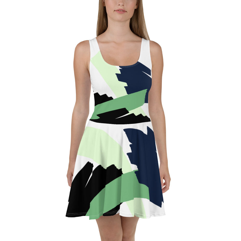 Forest present Skater Dress
