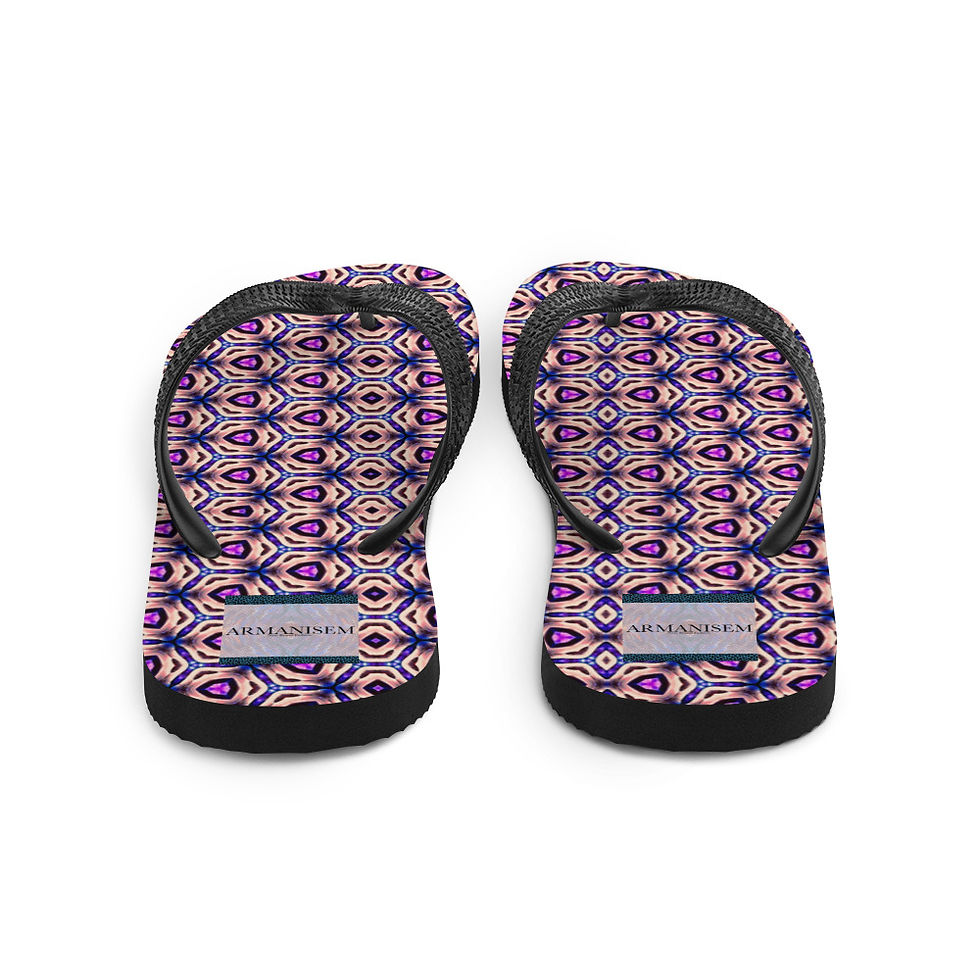 Thumbnail: Purple diamonds Flip-Flops