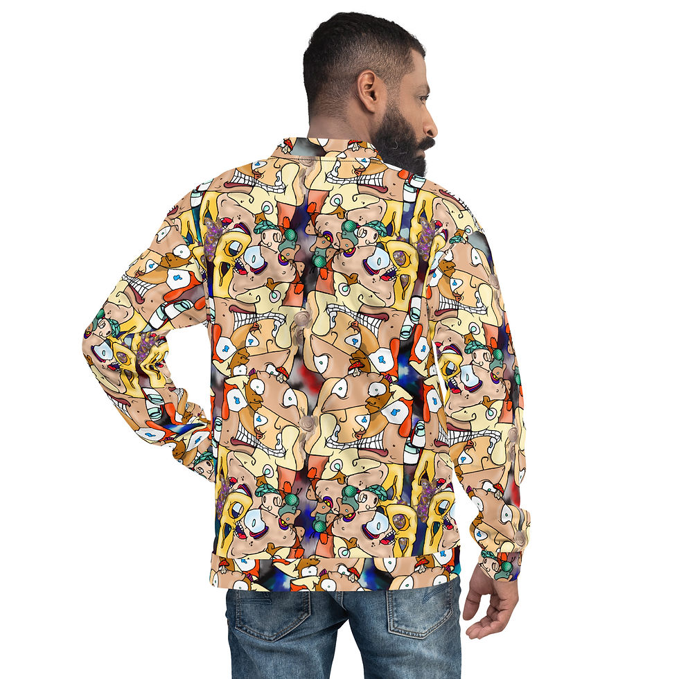Thumbnail: Character Unisex Bomber Jacket