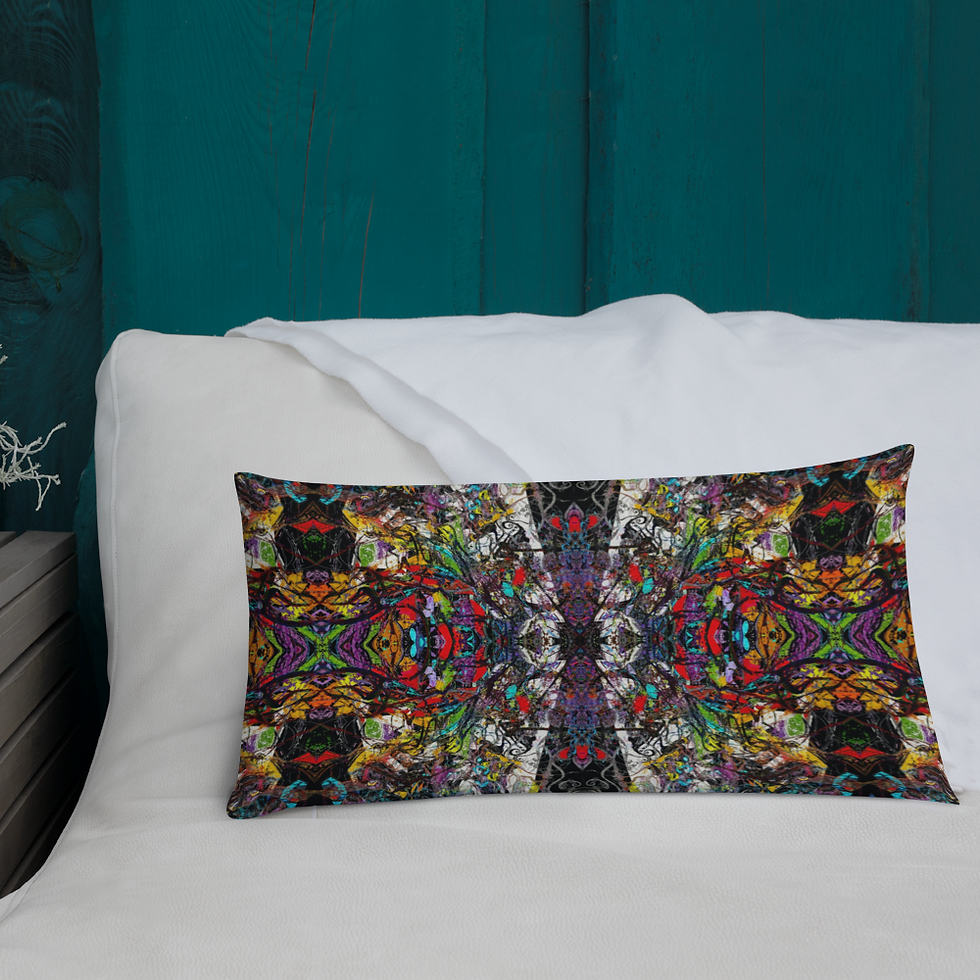 Thumbnail: Colourism Cubism Premium Pillow