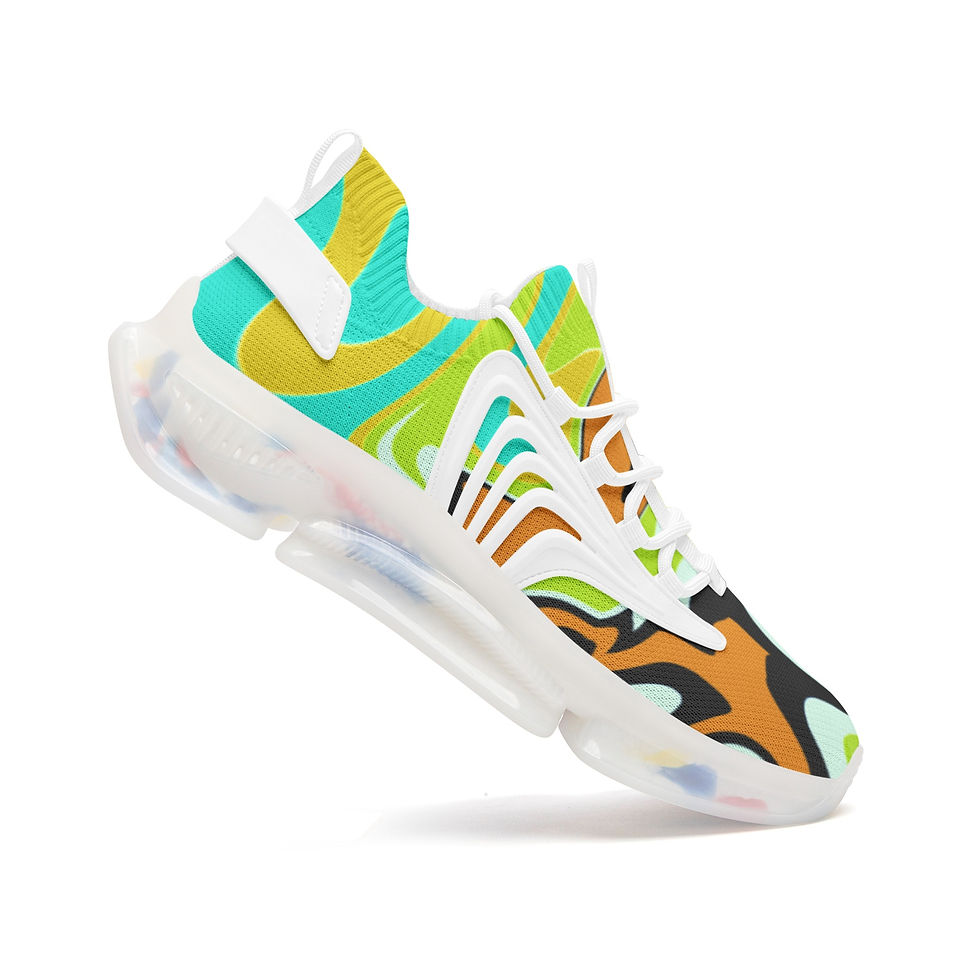 Thumbnail: Squash Unisex Low Top Mesh Sneakers