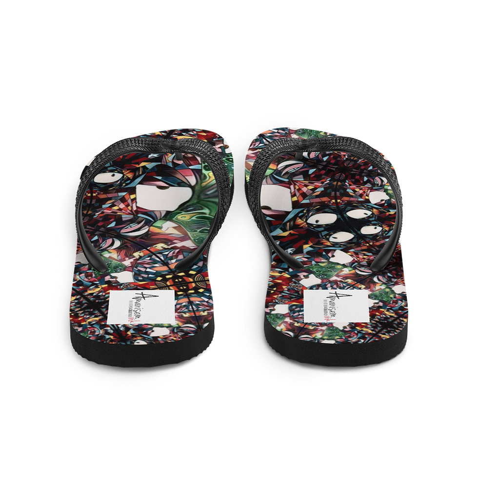 Thumbnail: Owls trip Flip-Flops Design by Armanisem.ink
