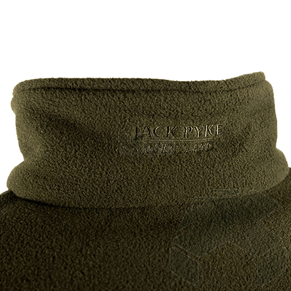 Thumbnail: Jack Pyke Pheasant Motif Fleece Pullover - Green