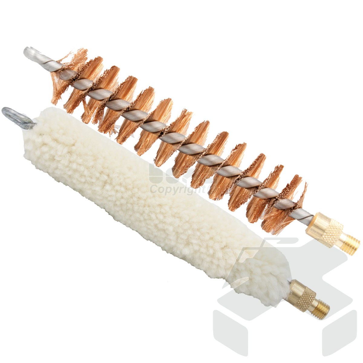 Bisley Extra Long Shotgun Phosphor Bronze Brush/Mop Dual Pack - 20 Gauge