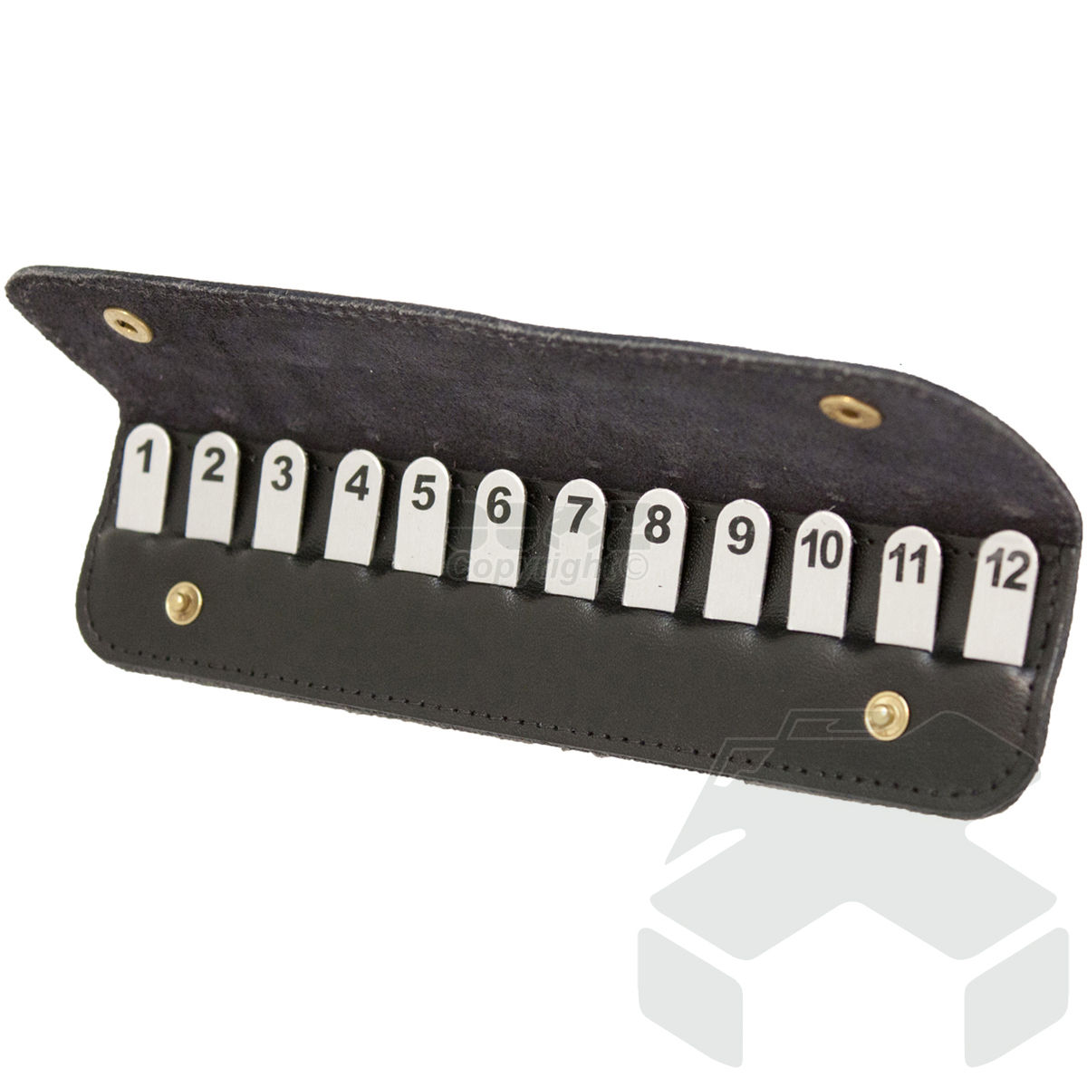Bisley 1-12 Position Finder with Leather Wallet