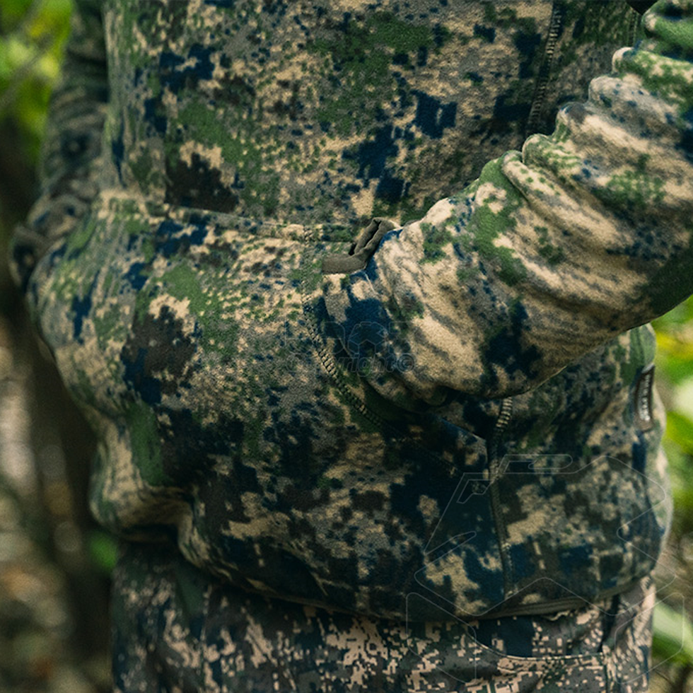 Thumbnail: Jack Pyke Fieldman Fleece Hoodie Digicam Camouflage
