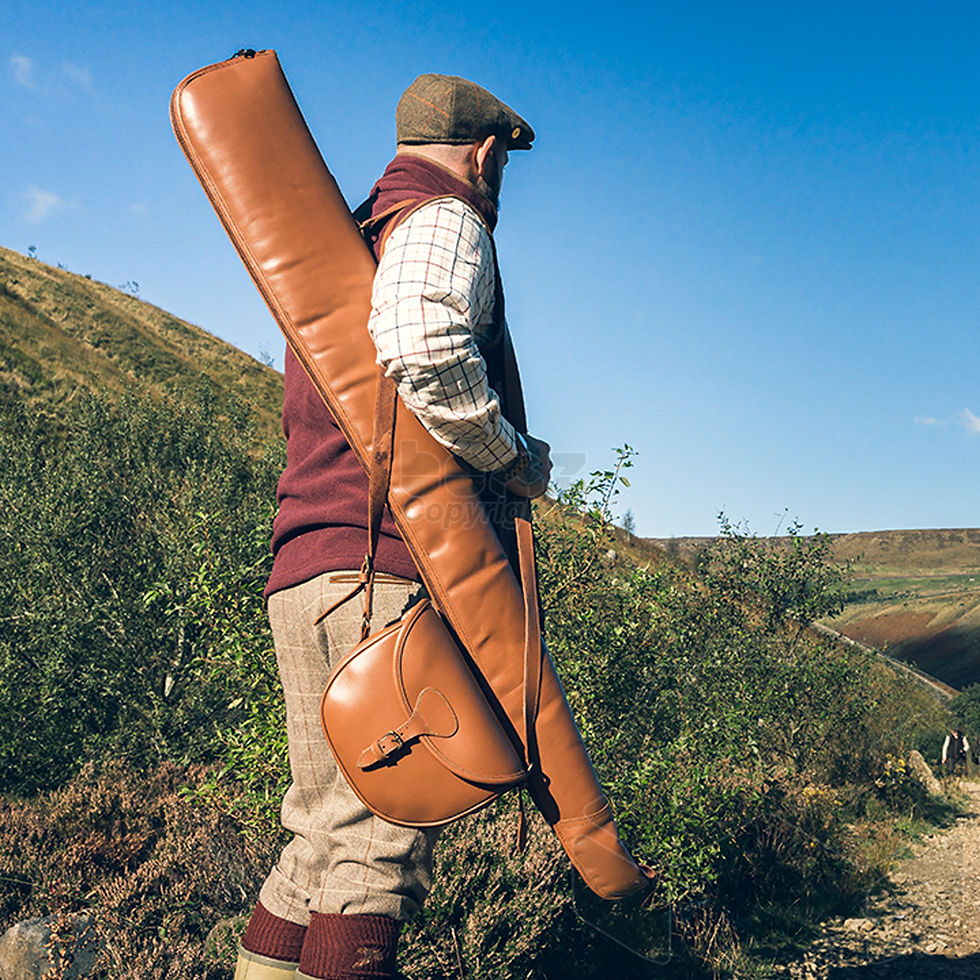 Thumbnail: Jack Pyke Leather Shotgun Slip Tan