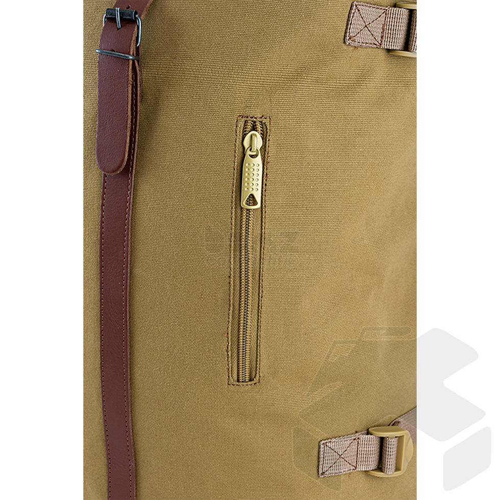 Thumbnail: Jack Pyke Canvas Fold Top Rucksack - Fawn