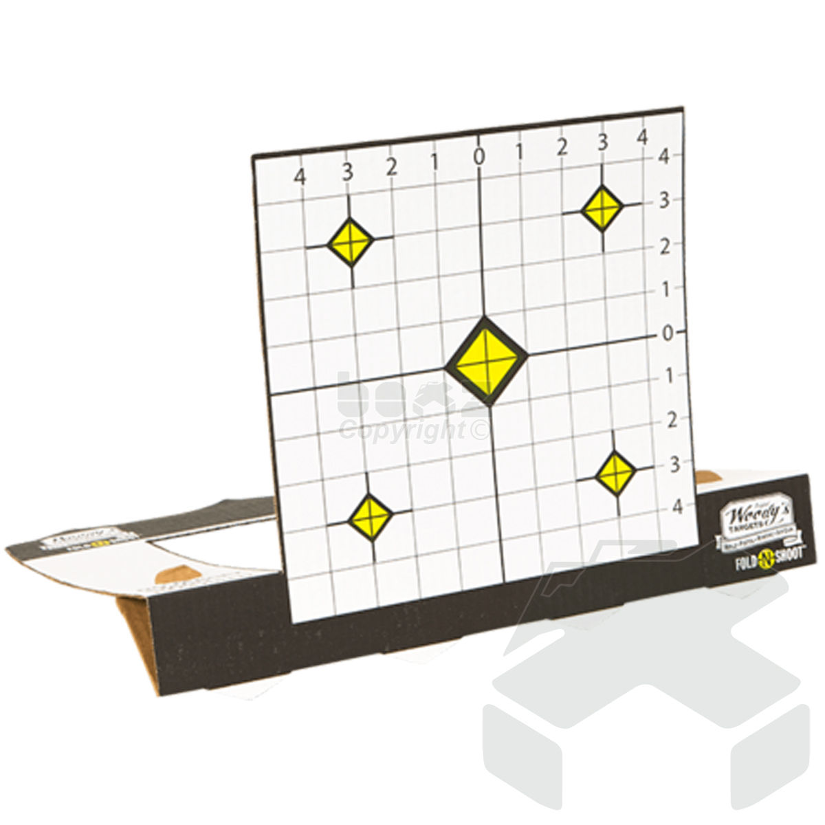 Woody's Fold-N-Shoot MOA 10" Ground Card Target