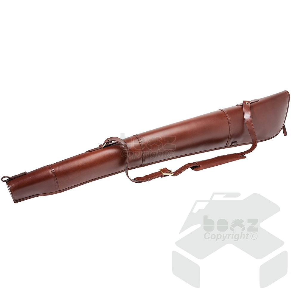 Thumbnail: Parker-Hale Leather Lyndhurst Shotgun Slip CHESTNUT - Size Options 30" and 32"